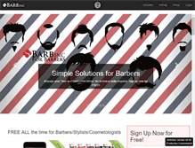 Tablet Screenshot of barbinc.com